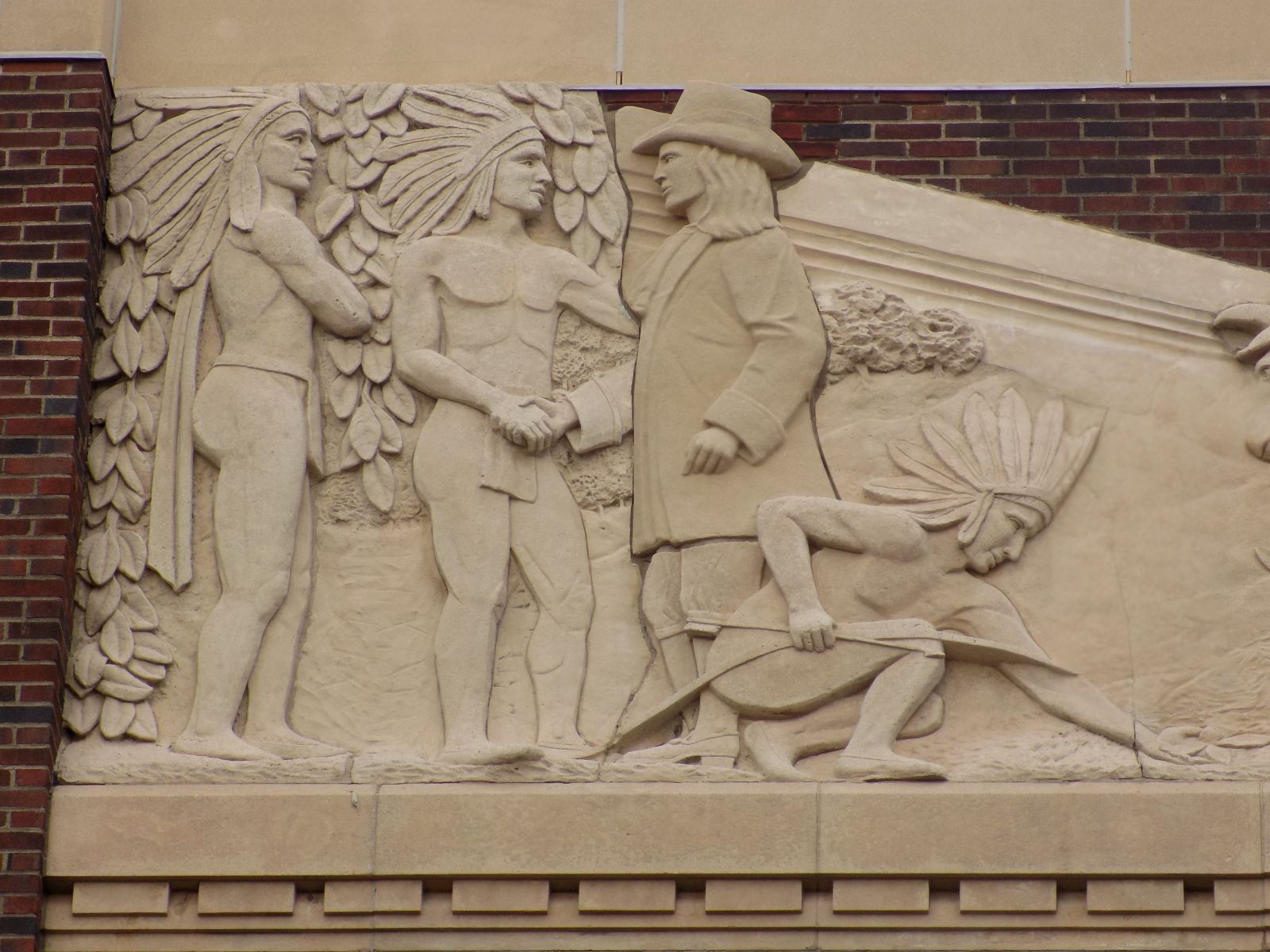 Ornate panel sculpture restoration